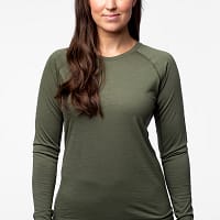 women-crewneck-top-green2 Merinovillane 160g alussärk naistele (S, M, XL)