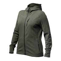women-merino-hoodie-green Meriinovillane kapuutsiga jakk naistele, roheline (suurus XS)
