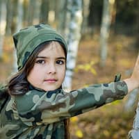 kurtka seljas WADERA puuvillane laste jope (suurus 134/140)