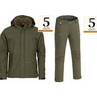 5890 kmpl PINEWOOD Hunter Pro jahiriiete komplekt, moss green