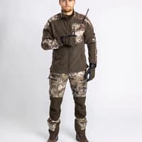 5619-268-61_Pinewood PINEWOOD Smaland Hunters Camo fliisjakk