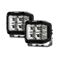 DKQE39E-F_500x.webp PIAA 4″ 5600K 12V 24W Quad Edge LED cube wide driving lights kit