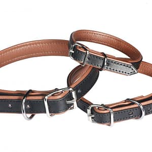 810_225_s_g_Nahast_kaelarihm_voodril_be17u Nahast kaelarihm voodril, laius 15 mm