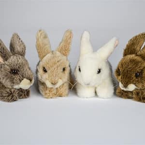 Maskotka-Kroliczek-unitoys Kaisuloom "Lamav jänes" (18 cm)