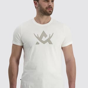 Ms Cotton T-shirt White 1 Alaska Cotton t-särk, valge