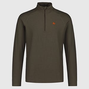 cooldry-halfzip-ms-brown1 Alaska CoolDry Half-Zip särk, Brown