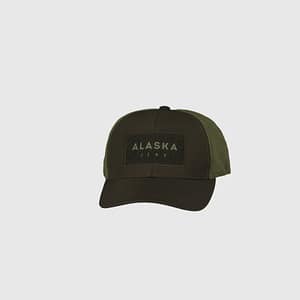 trucker-cap-brown-olive Alaska nokamüts Trucker Brown/Olive