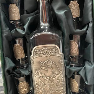 76C Viinapitside komplekt pudeliga