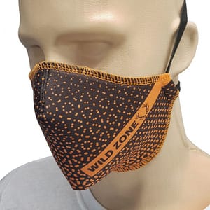 kihnu1 Näomask WZ (pruun-oranž)