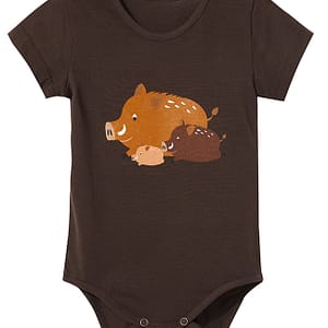 WADERA-18411 Beebi body, pruun