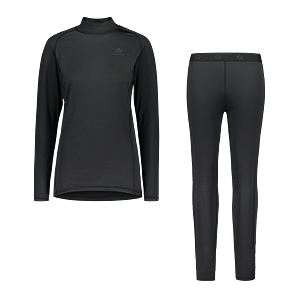 women-cooldry-base-layer-set-black Cooldry 180 g naiste aluspesu, must