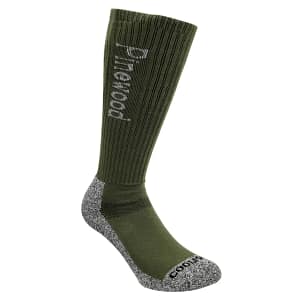 9211-100-1_Pinewood-Socks-Coolmax-High_Green Pinewood Coolmax pikad sokid, 2 paari/pk