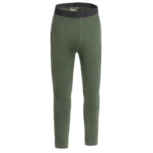 3407-733-01_Pinewood-Abisko Merino Base-Layer-Pants-Womens_Dark-Mossgreen Pinewood Abisko Meriinovillased püksid naistele