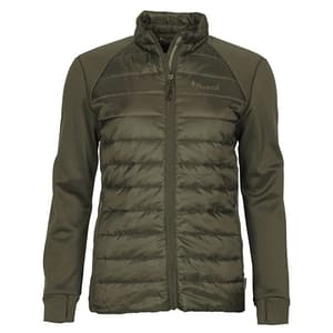 Pinewood-Finnveden-Hybrid-Power-Fleece-Jacket-Womnes_Olive PINEWOOD Finnveden Hybrid fliisjope naistele