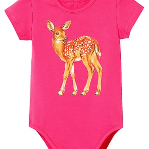 WADERA-21097 Beebi body, roosa sokk (3-6 k; 6-9 k)