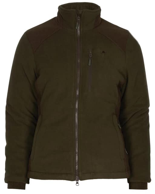 3064-724-01_Pinewood-Harriette-Padded-Fleece-Jacket-Womens_Green-Suedebrown PINEWOOD Harriette soe fliis naistele