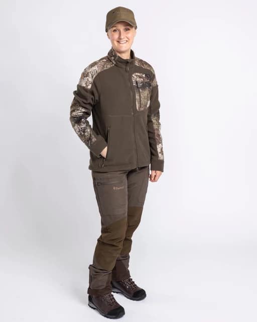 3619-268-63_Pinewood PINEWOOD Smaland Hunters Camo fliisjakk naistele