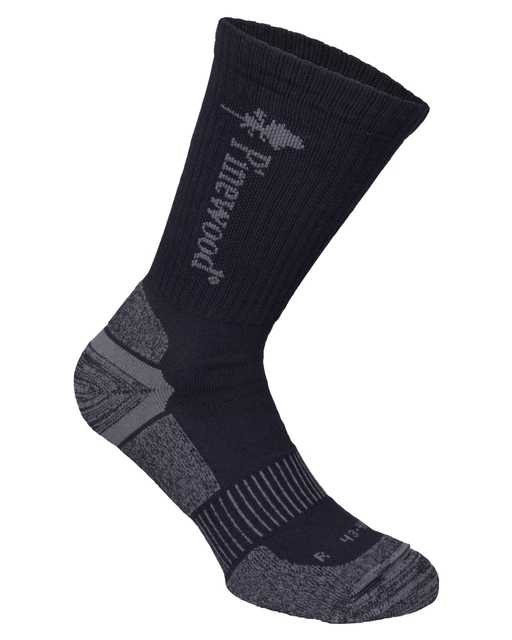 1157-400-01_Pinewood-NatureSafe-Coolmax-Socks-Long_Black Pinewood InsectSafe Coolmax sokid