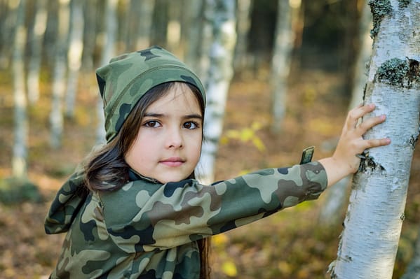 kurtka seljas WADERA puuvillane laste jope (suurus 134/140)