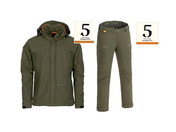 5890 kmpl PINEWOOD Hunter Pro jahiriiete komplekt, moss green