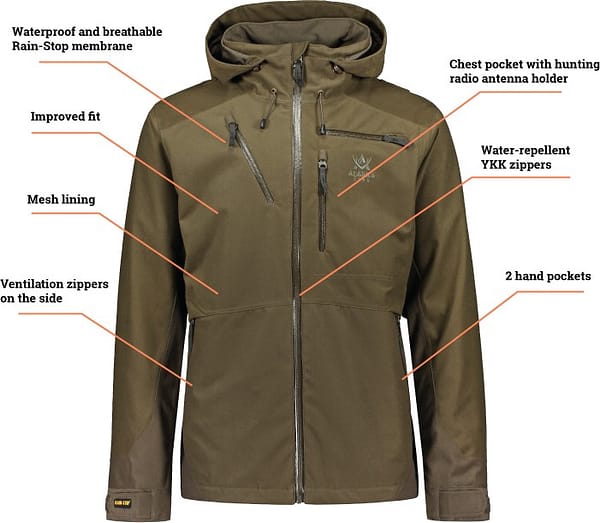 alaska-ms-superior-ii-jacket-moss-brown-2 SUPERIOR Moss Brown jope (2XS, XS, S, 2XL, 4XL)
