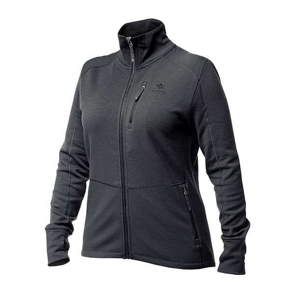 women-merino-jacket-grey Meriinovillane fliis naistele (XS, S ja M)
