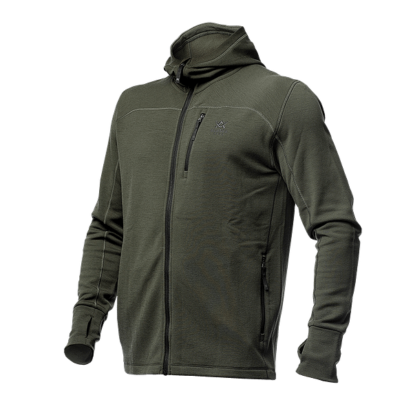 men-merino-hoodie-green Merinovillane kapuutsiga jakk (suurus XS)
