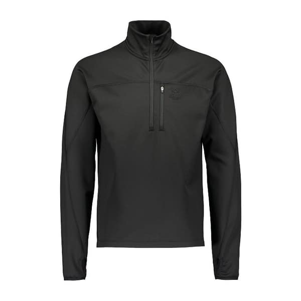 ThermoDry-Half-Zip-gray ThermoDry Half-Zip särk, must