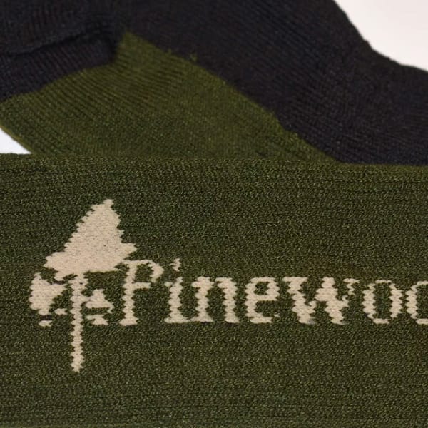 9500-174-20_Pinewood-Sock-Drytex-Middle-1-Pack_Green-Dark-Brown Pinewood Drytex sokid