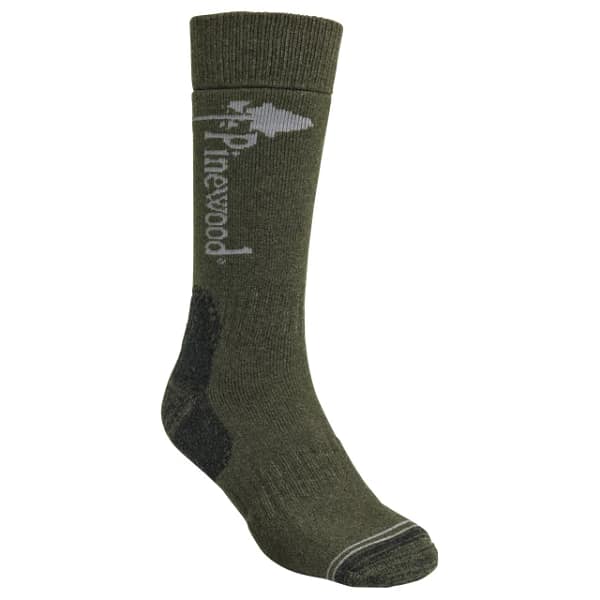 9501-148-1_Pinewood-Sock-Melange-1-Pack_Olive-Melange Pinewood Melange sokid