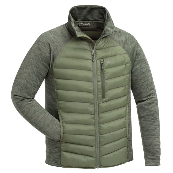 5011-736-01_Pinewood-Abisko-Hybrid-Powerfleece-Jacket-Mens_Clover-Green-Dark-Green_1 PINEWOOD Abisko Hybrid fliisjope