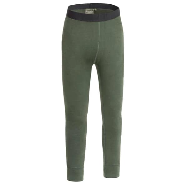 3407-733-01_Pinewood-Abisko Merino Base-Layer-Pants-Womens_Dark-Mossgreen Pinewood Abisko Meriinovillased püksid naistele