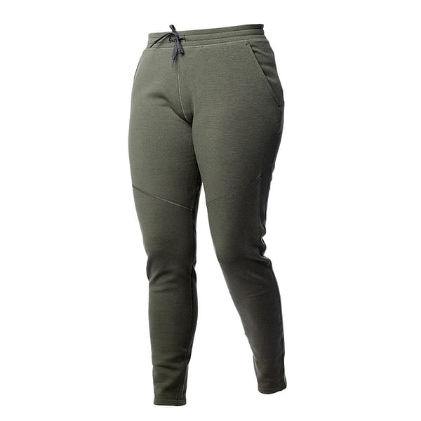 women-midlayer-bottom-green Meriinovillased 240g termopüksid naistele