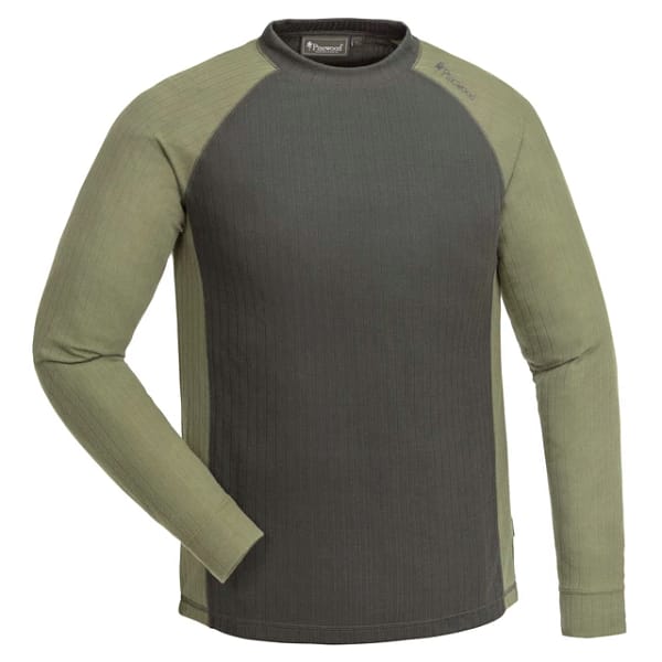 5408-740-02_Pinewood-Finnveden-Base-Layer-Mens_Dark-Green-Leaf_ Pinewood Finnveden pesukomplekt, roheline (S - 5XL)
