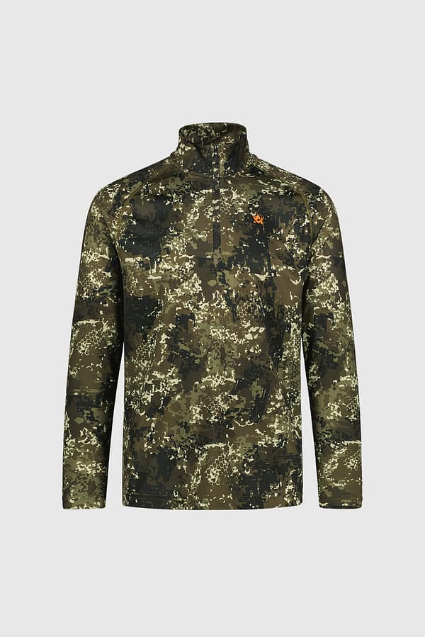 5230001_AP604-1 Alaska CoolDry Half-Zip särk, BlindTech Forest