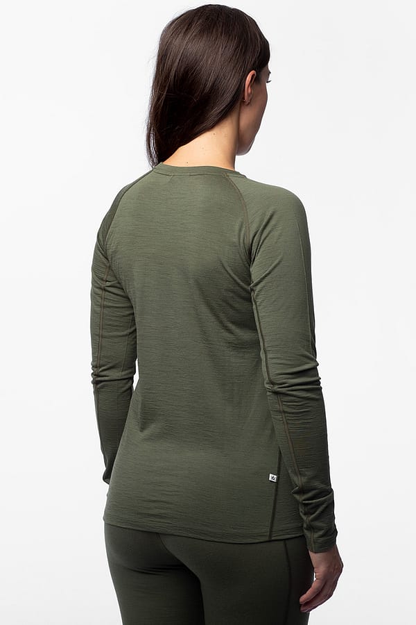women-crewneck-top-green3 Merinovillane 160g alussärk naistele (S, M, XL)