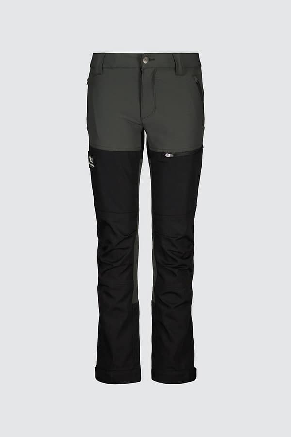 Trekking lite pro jr olive green Trekking Lite Pro püksid lastele, oliiv/must