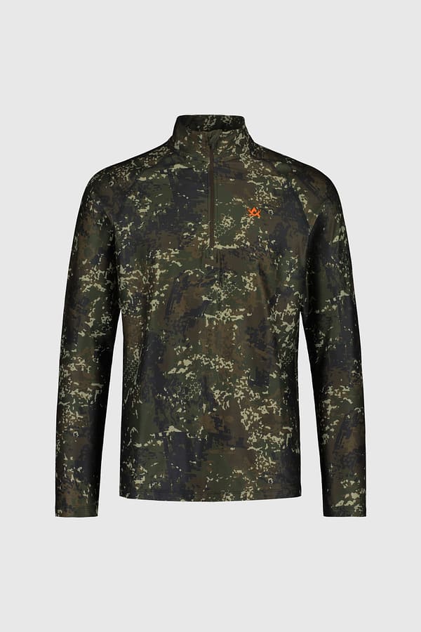 cooldry-halfzip-ms-camo1 Alaska CoolDry Half-Zip särk, BlindTech Invisible