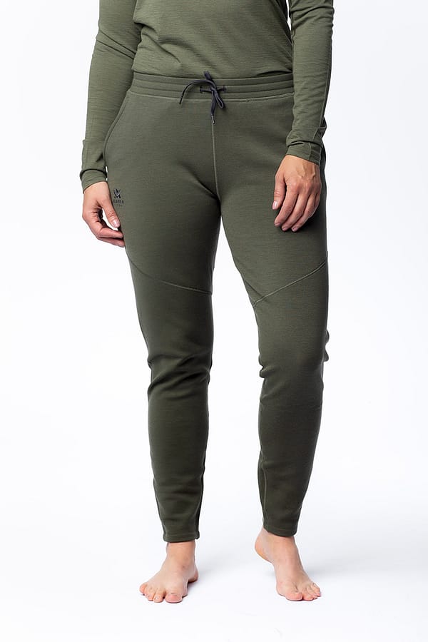 women-midlayer-bottom-green2 Meriinovillased 240g termopüksid naistele