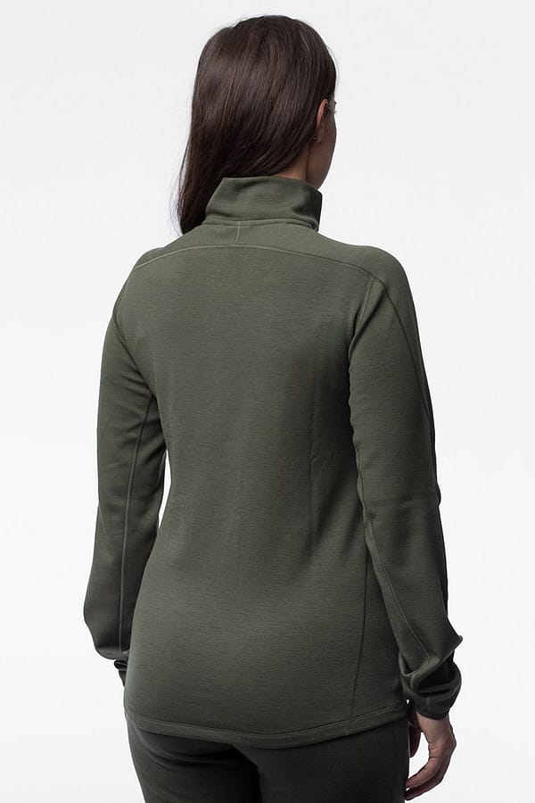 women-midlayer-top-green2 Meriinovillane Half-Zip 240g termosärk naistele (suurused XS, M ja XL)