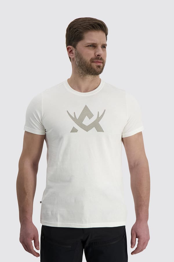 Ms Cotton T-shirt White 1 Alaska Cotton t-särk, valge