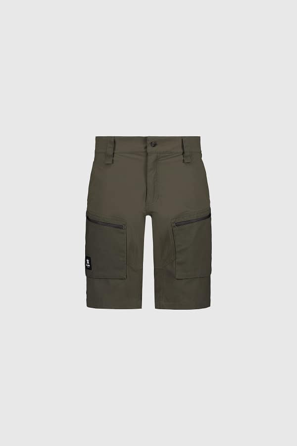 Trekking Lite Pro Ms shorts 510230_Olive_Front Trekking Lite PRO lühikesed püksid, oliivroheline